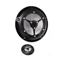 ราคา Motorcycle CNC Aluminum Clear Derby Timing Timer Engine Cover for Harley Touring Road King Electra (52805796902)