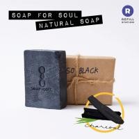 ราคา สบู่ธรรมชาติ สบู่ชาโคล ถ่านไม่ไผ้ สบู่น้ำมันมะกอก Soap for Soul - ฺBamboo Charcoal Soap, Natural Soap, Olive Oil Soap (3785731840)