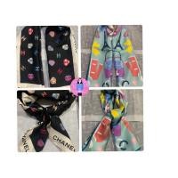 ราคา New Chanel Square Scarf silk100% size 90*90cm (8012508129)