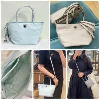 ราคา [ของแท้] พร้อมส่ง Tory Burch Nylon Mini Tote กระเป๋าถือ/สะพายข้าง/ไหล่หญิง (27591276468)