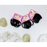 ราคา ยางรัดผมสีดํา / โดนัทมัดผม (6 ชิ้น) (26909947321)