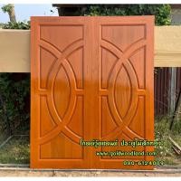 ราคา ประตูบ้านบานคู่ ขนาด 160x200 ไม้สักอบแห้ง (50755685770)