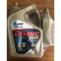 ราคา น้ำมันเครื่องดีเซล ไดนามิค คอมมอนเรล ซินเธติค 5w-30 PTT DYNAMIC COMMONRAIL SYNTHETIC 5W-30 6L (6917009559)