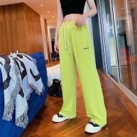 ราคา กางเกงขายาว กางเกงวอร์ม สีเขียว (5592244049)