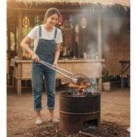 ราคา คีบเหล็ก60ซม.ที่คีบเตาปิ้งย่างหยิบจับเติมถ่านเผาอาหารทะเลกุ้งหอยปูปลาในครัวร้านอาหารทะเลโรงแรมภัตคาร (41927195217)