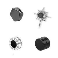 ราคา ต่างหูแม่เหล็ก ต่างหูแม่เหล็กเหล็กไทเทเนียมส่วนบุคคลของผู้ชาย (25920228685)