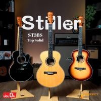 ราคา กีตาร์โปร่ง Stiller ST38S-Top Solid กีตาร์โปร่ง 38นิ้ว Top Solid พร้อมกระเป๋า 41" + ปิ๊ก +ประแจ (48952593768)