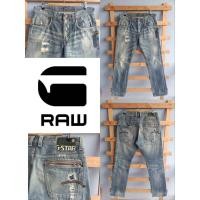 ราคา กางเกงยีนส์ชาย เอว 34-35 นิ้ว G-STAR RAW ขากระบอก มือ 2 (28928984165)