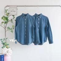 ราคา พร้อมส่ง Polo Ralph Lauren Cotton Chambray Shirt (Dark Blue) แท้% (29086029377)