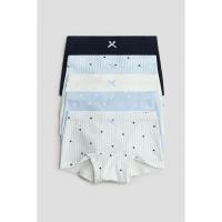 ราคา H&M(เอชแอนด์เอ็ม) ชุดบ็อกเซอร์บรีฟส์ 5 ชิ้น Girls 5-pack boxer briefs 0688916_9 (41426939817)