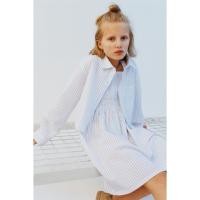 ราคา ZARA KIDS ONE SET POPLINE DRESS OUTWEAR (mindeff) (52253012908)