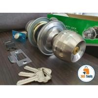 ราคา 1 ชิ้น: ล็อคประตูห้องน้ําทรงกลม / มือจับประตูห้องน้ําสแตนเลส ONAT ยี่ห้อ (50454013674)