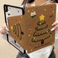 ราคา สําหรับ iPad Air 5 อะคริลิค หมุนได้ 360 องศา พร้อมที่วางปากกา Ins Christmas tree gen9 gen8 gen7 10.2 2017 2018 Air4 Air6 10.9 gen10 Pro11 กันตก เคสไอแพด (27069295083)