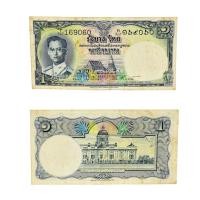 ราคา Banknote 1 baht, AD1948 ธนบัตร 1 บาท พ.ศ.2491 ลายน้ำ ร.9 แบบ9 รุ่น โทมัส รายละเอียดชัดเจน ผ่านใช้ สุ่มเลข (12195138491)