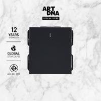 ราคา ART DNA รุ่น A77 Switch LED 1 Gang สีดำ design switch สวิตซ์ไฟโมเดิร์น สวิตซ์ไฟสวยๆ ปลั๊กไฟสวยๆ (7633605368)