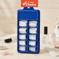 ราคา เล็บปลอมสําเร็จรูป กล่องสีฟ้า สไตล์ยุโรปและอเมริกา แบบยาว สีพื้น (55350445895)