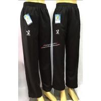 ราคา #กางเกงวอร์มขายาวสีดำ#กางเกงพละ fly hawk เกงขาปล่อยนักเรียน# (22034830444)