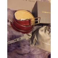 ราคา เข็มขัดหนังแท้ charles & keith (223147011)