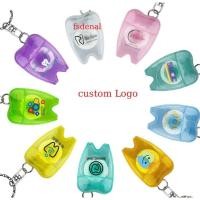 ราคา ของขวัญโลโก้ที่ปรับแต่งได้ 10M 15M ไหมขัดฟัน 50 ชิ้น 100 ชิ้นคุณภาพสูงไหมขัดฟันแบบพกพาพร้อมพวงกุญแจ (45152842373)