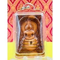 ราคา P-02-280166 พระสมเด็จวงพระจันทร์ถ้ำเศรษฐี แกะสลักจากหินพระธาตุเขาสามร้อยยอด (23020423375)