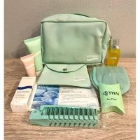 ราคา (SALE 1150 !!! ใส่ Code) Biotherm Amenity Kit Thai Airways กระเป๋าการบินไทย Biotherm ของใหม่ เก่าเก็บ อุปกรณ์ด้านในครบ (26353021245)