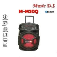ราคา ลำโพง BLUETOOTH Music D.J. M-M20Q USB, BLUETOOTH ขนาด 15 นิ้ว (19258420229)