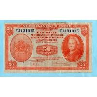 ราคา Netherlands East Indies 50 Cents 1943 (49600724124)