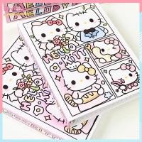 ราคา SANRIO สมุดการ์ดการ์ตูนซานริโอหนังสือใบหลวมก5น่ารัก3นิ้วสมุดเก็บการ์ดขนาดเล็ก (43655762755)