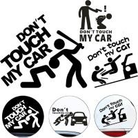 ราคา Funny Car Sticker Dont Touch My Car Decals Stickers Creative Auto Decal Exterior Decoration Car Window Accessories (16299593433)
