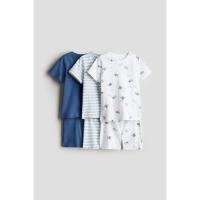 ราคา H&M(เอชแอนด์เอ็ม) ชุดนอนแพ็ก 3 ตัว เด็กทารก 1160182_1 (56605410985)