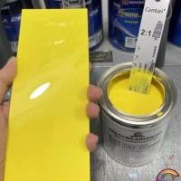 ราคา สีพ่นรถ2k เหลืองสด (รองพื้นขาว) (26355288068)
