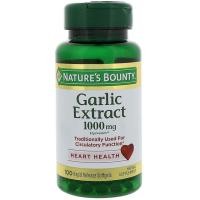 ราคา สารสกัด กระเทียมเข้มข้น จากอเมริกาNature’s Bounty Garlic 1000mg จากอเมริกา (1000045061)