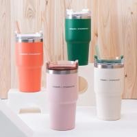 ราคา ❣️พร้อมส่ง❣️ [Starbucks x Stanley] Drive Thru Straw Tumbler 591ml: กระบอกน้ำน่ารัก (25834098088)
