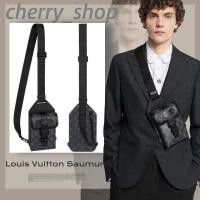 ราคา หลุยส์วิตตอง Louis Vuitton SAUMUR Shoulder Bagผู้ชาย/กระเป๋าสะพายข้าง/กระเป๋าคาดหน้าอก/LV bag (26777854396)