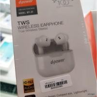 ราคา หูฟังบลูทูธ d-power BT-21 tws wireless earphone true wireless stereo (25440151108)