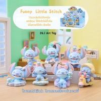 ราคา [Funny Little Stitch's] โมเดล สติช โมเดลเคลือบกำมะหยี่ Disney Stitch น่ารักของเล่น ของขวัญ กล่องจุ่ม (40377402665)