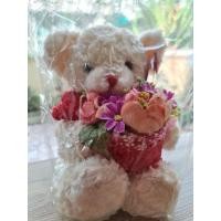 ราคา ถูกที่สุดให้ตลาด ตุ๊กตาหมีสุดน่ารักขนาดสูง 20 ซม ยี่ห้อ Anee Park ของแท้ (4376531738)