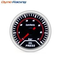 ราคา Dynoracing Oil press gauge 2" 52mm Oil pressure gauge with sensor 0-7 bar Car meter BX101949 (48054200778)