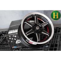ราคา ล้อแม็ก ขอบ15 Cosmis Type-R 15x7.0 4H100 ET35 สีดำขอบเงาท้องแดงราคาชุด4วง✅แถมจุ๊บเหล็กล้อแท้มีรับประกันนาน6ปีสี1ปี✅❤️ (43908789846)