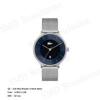 ราคา Lacoste นาฬิกาข้อมือ รุ่น Club Mesh Bracelet 3 Hands Watch Code: LC2011158 (42654127502)