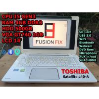 ราคา โน๊ตบุ๊ค NoteBook Toshiba Satellite L40-A ( i5 Gen3 ,Ram 4GB ,HDD 500GB , GT740 2GB ) (22510128155)