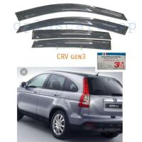 ราคา กันสาด​ CRV​ g3 ปี07-11(เจน3)​สีชา(สีดำ​ แสงผ่านได้)​ (1233569921)
