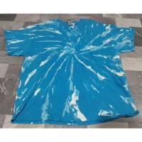 ราคา เสื้อยืด มัดย้อม สาวอวบ สาวอ้วน คนอ้วน สีฟ้าขาว GILDAN ไซส์2XL อก50 ใหม่มาก งานสวย ไม่มีตำหนิค่ะ (24270648547)