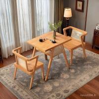 ราคา โต๊ะน้ําชาที่เดินทางมาพักผ่อนไม้เนื้อแข็งดื่มชาเก้าอี้ครัวเรือนชุดสามชิ้นรวมกันพาร์ทเมนท์ขนาดเล็กเครื่องมือที่มีประโยชน์โต๊ะสองในหนึ่งเดียวพาร์ทเมนท์ขนาดเล็กบัลคอน (44553967482)