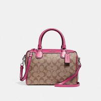 ราคา COACH W MINI BENNETT SATCHEL : F58312 : MAGENTA (coachbysuphitcha) (960649703)