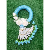 ราคา พวงมาลัยข้อมือ ริบบิ้น ไหว้พระ วันพ่อ วันแม่ (42706606913)