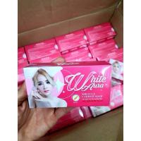 ราคา แพคเกจใหม่ สบู่ไวท์ออร่า สบู่ออร่าไวท์ White aura ของแท้100% มีคิวอาร์โค้ด (24538028595)