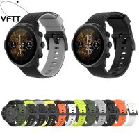 ราคา VFTT สายนาฬิกาสองสี Soft Band สําหรับ Suunto 7 9 baro Spartan Sport Wrist HR (51354161842)
