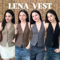ราคา TORR.STORE Lena Vest | เสื้อกั๊กคล้องคอ โชว์หลัง ติดตะขอด้านหน้า ผ้าสูทซับในทั้งตัว (29029063732)