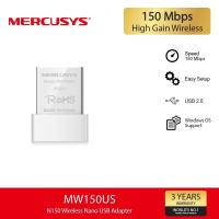 ราคา Mercusys MW150US N150 Wireless Nano USB Adapter อะแดปเตอร์รับสัญญาณ Wi-Fi (29426239452)
